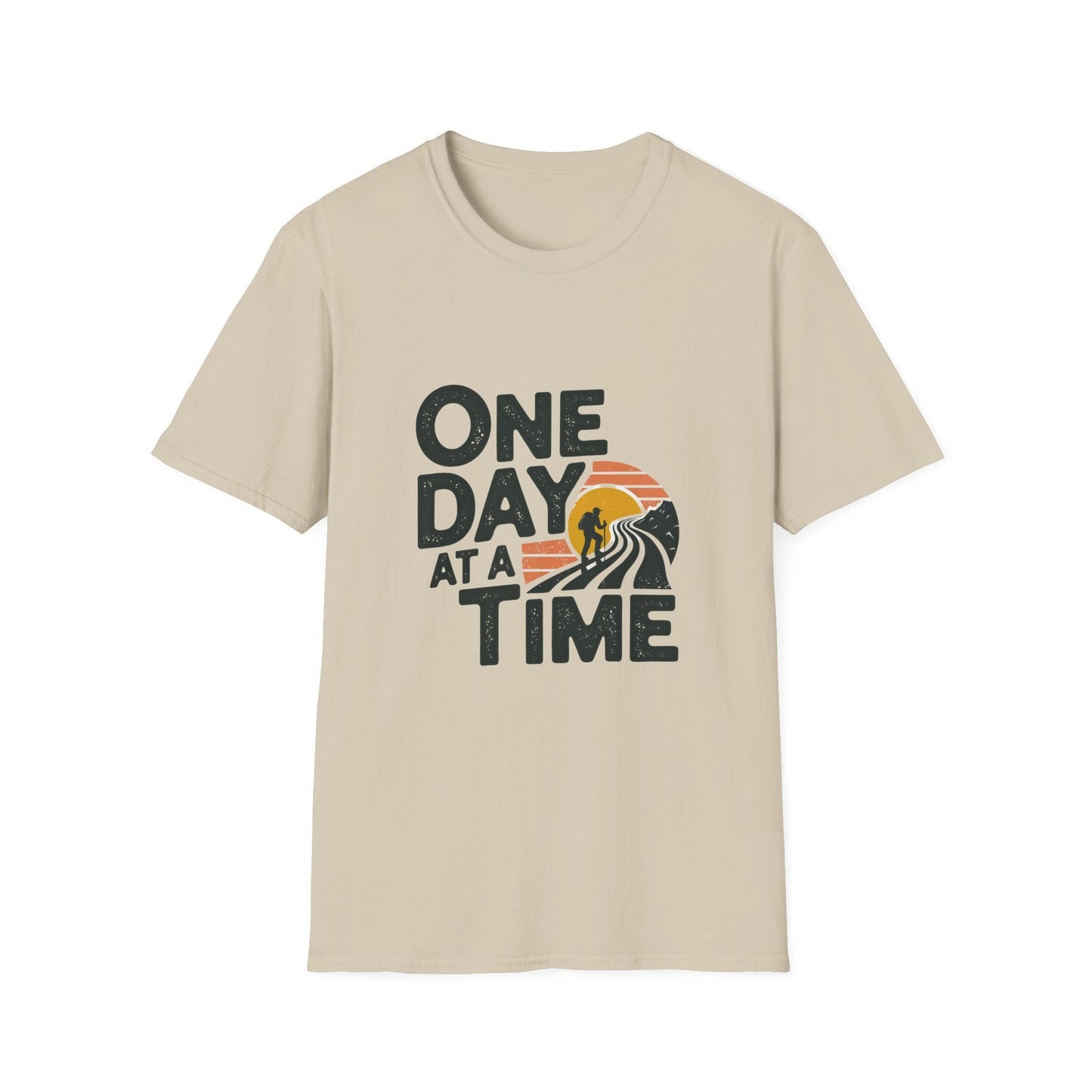 One day at a time Unisex Softstyle T-Shirt - NEXT CHAPTER APPAREL