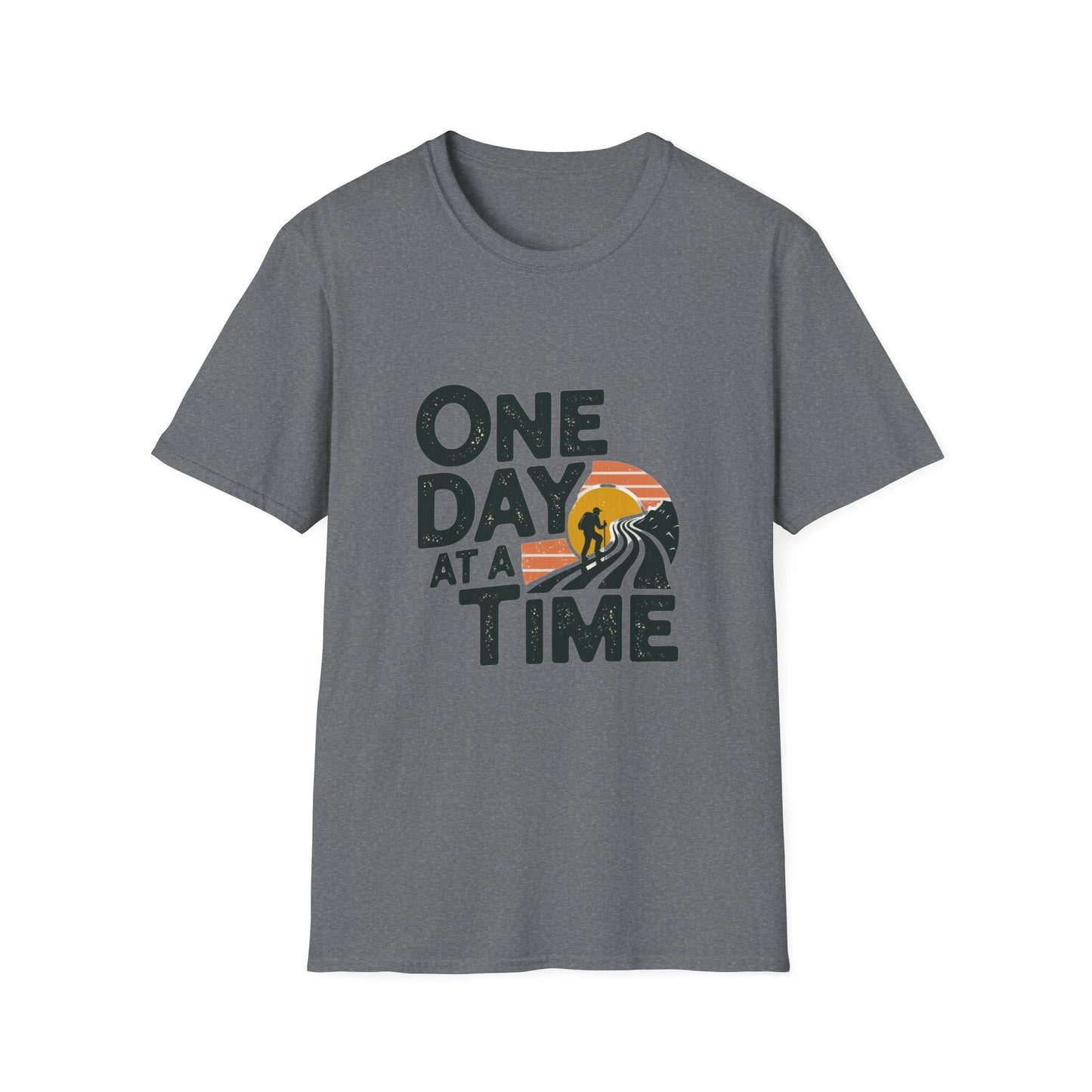One day at a time Unisex Softstyle T-Shirt - NEXT CHAPTER APPAREL