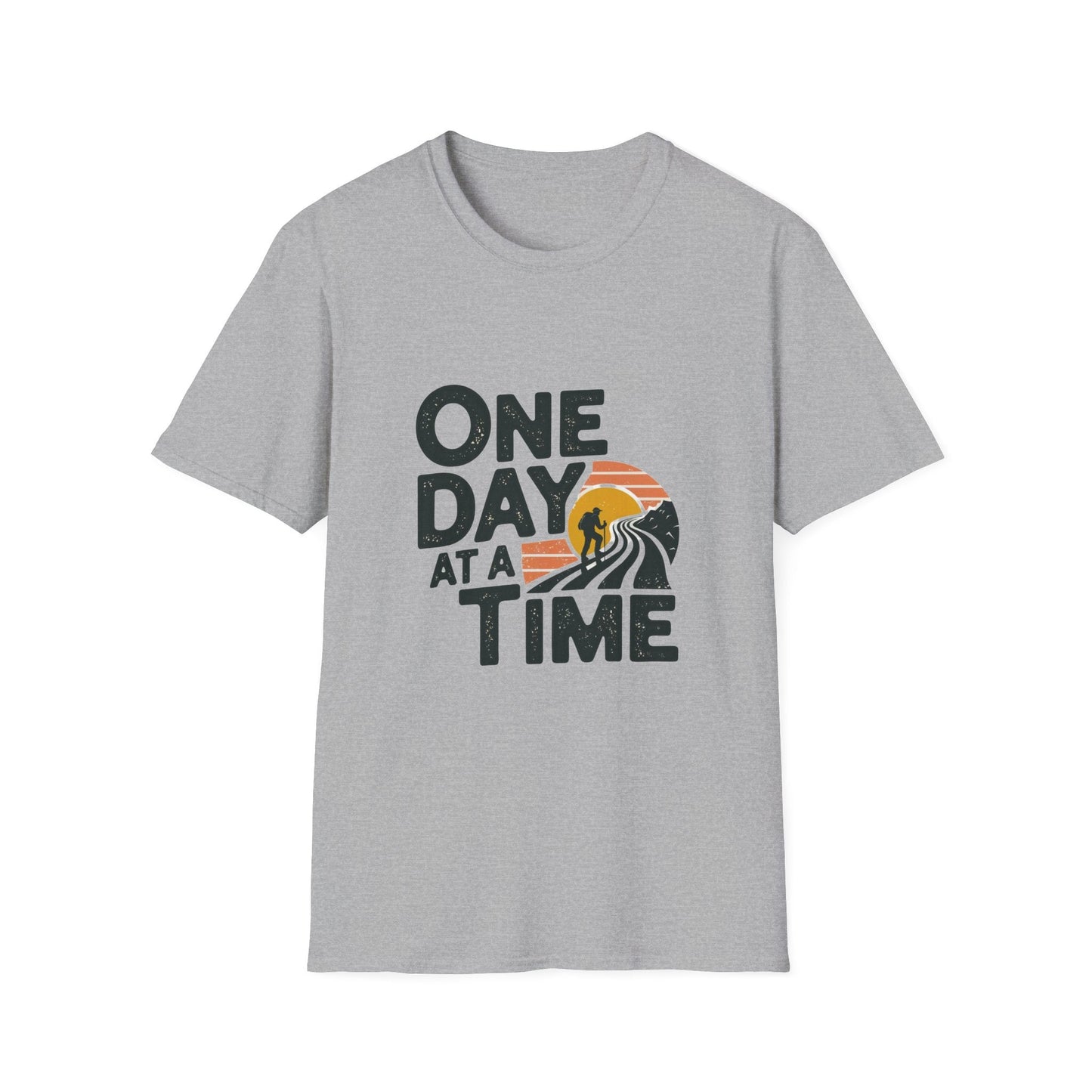 One day at a time Unisex Softstyle T-Shirt - NEXT CHAPTER APPAREL