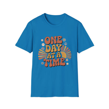 One day at a time Unisex Recovery Addiction T-Shirt - NEXT CHAPTER APPAREL