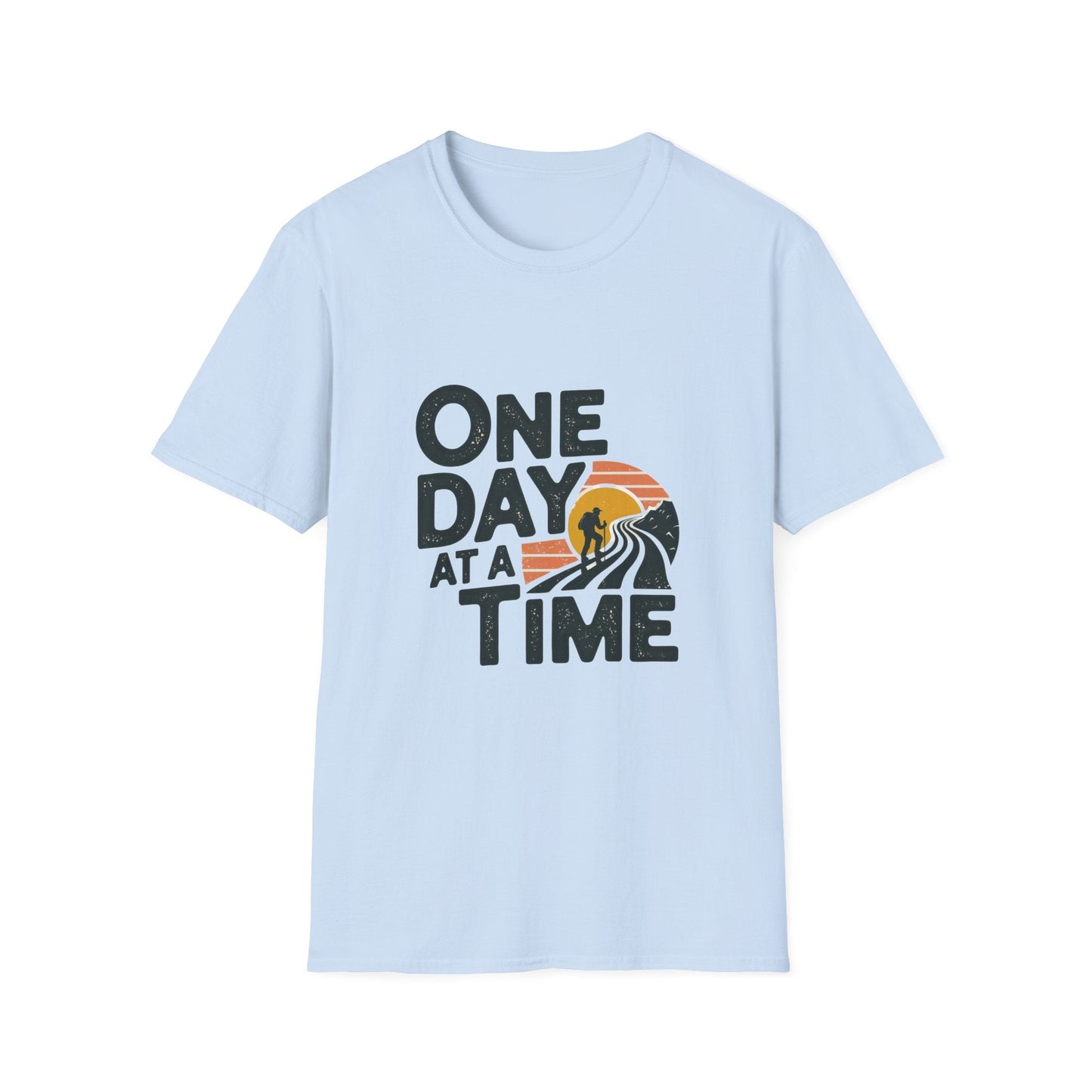 One day at a time Unisex Softstyle T-Shirt - NEXT CHAPTER APPAREL