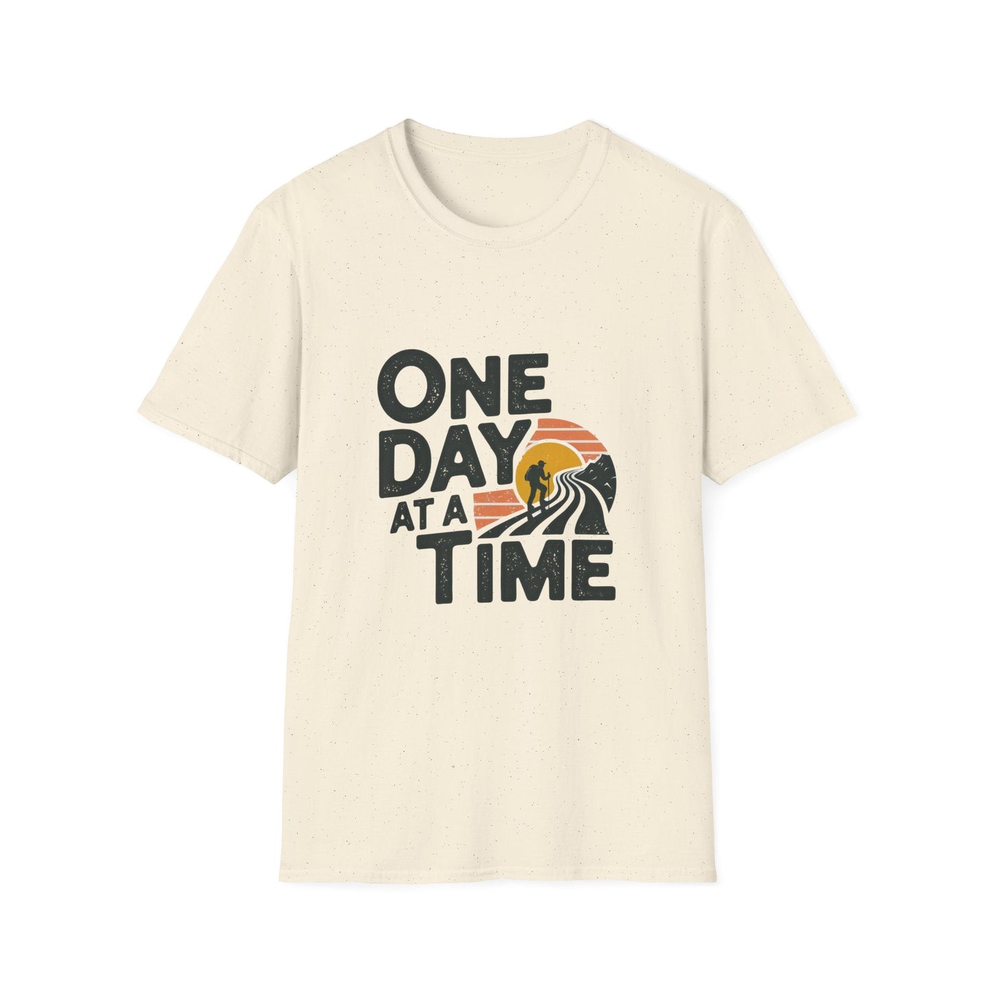 One day at a time Unisex Softstyle T-Shirt - NEXT CHAPTER APPAREL