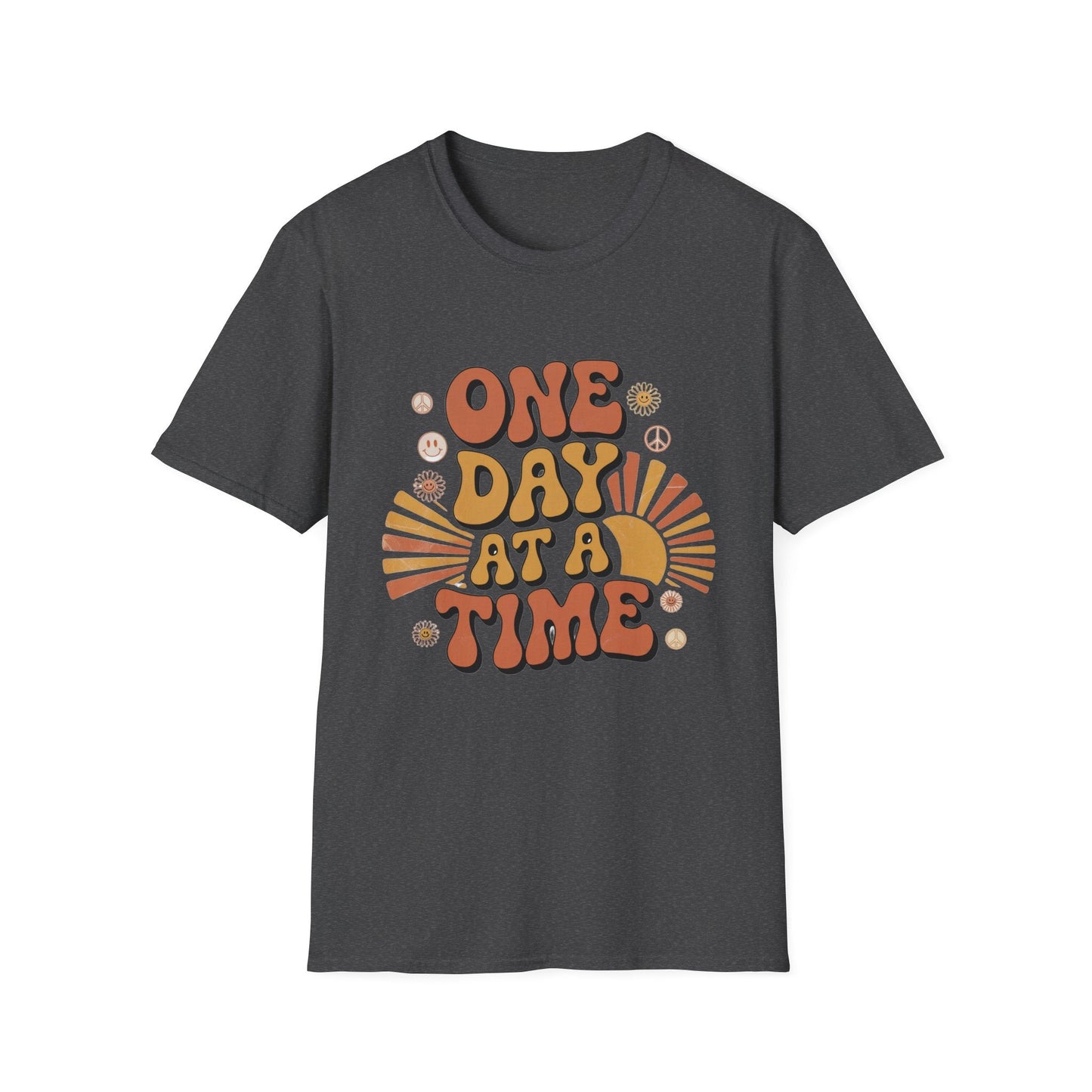 One day at a time Unisex Recovery Addiction T-Shirt - NEXT CHAPTER APPAREL