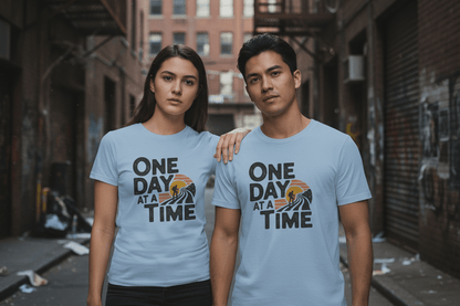 One day at a time Unisex Softstyle T-Shirt - NEXT CHAPTER APPAREL