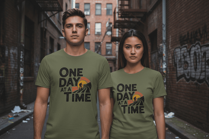 One day at a time Unisex Softstyle T-Shirt - NEXT CHAPTER APPAREL