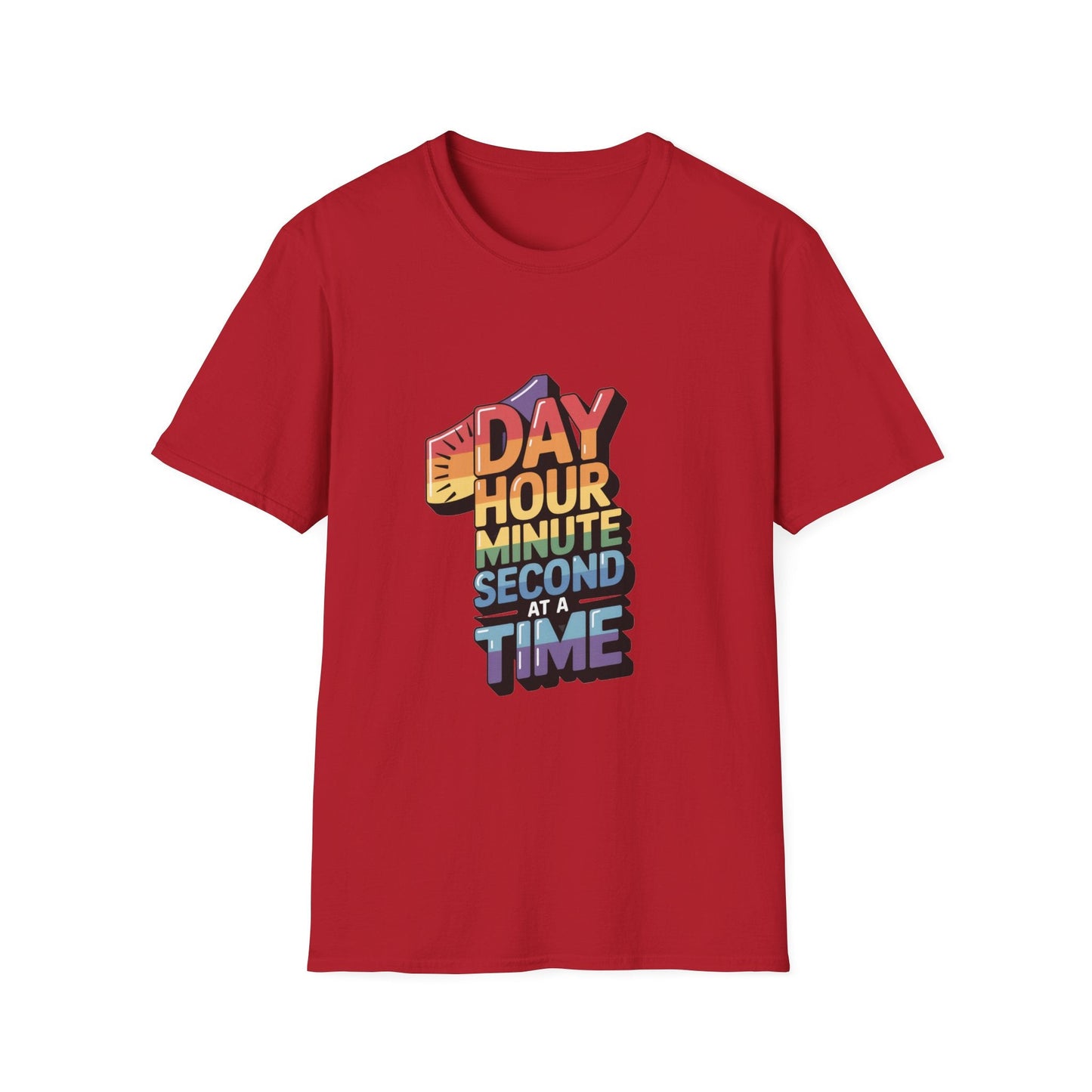 One Day One Hour - Unisex Softstyle T-Shirt - NEXT CHAPTER APPAREL