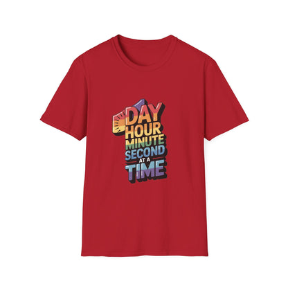One Day One Hour - Unisex Softstyle T-Shirt - NEXT CHAPTER APPAREL