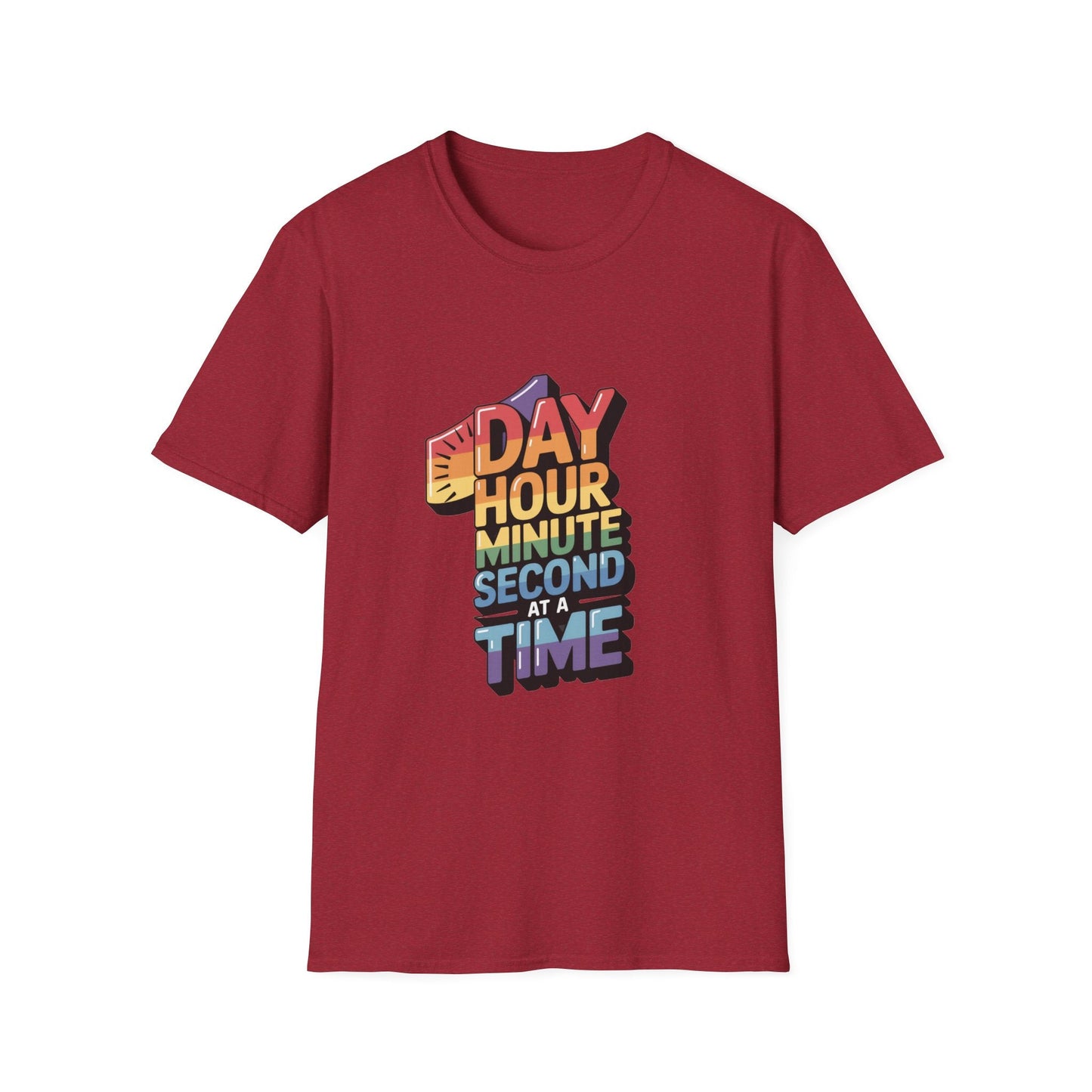 One Day One Hour - Unisex Softstyle T-Shirt - NEXT CHAPTER APPAREL