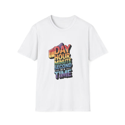 One Day One Hour - Unisex Softstyle T-Shirt - NEXT CHAPTER APPAREL