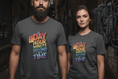 One Day One Hour - Unisex Softstyle T-Shirt - NEXT CHAPTER APPAREL