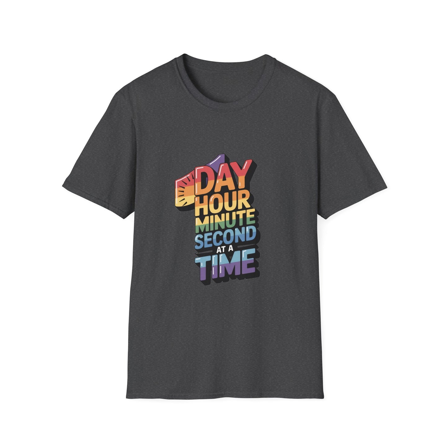One Day One Hour - Unisex Softstyle T-Shirt - NEXT CHAPTER APPAREL
