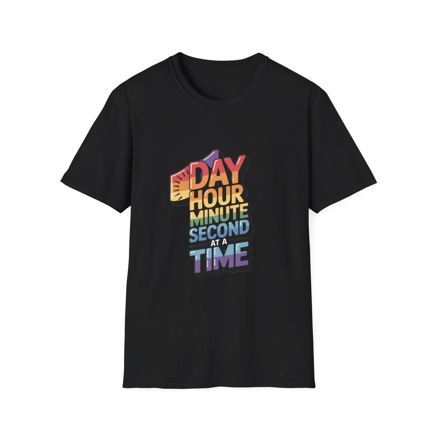 One Day One Hour - Unisex Softstyle T-Shirt - NEXT CHAPTER APPAREL