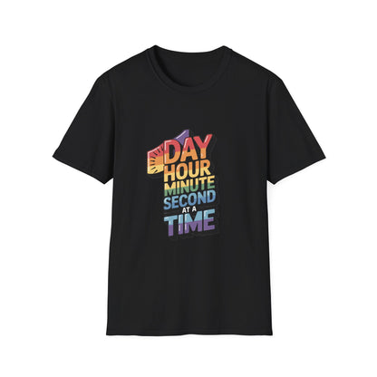 One Day One Hour - Unisex Softstyle T-Shirt - NEXT CHAPTER APPAREL