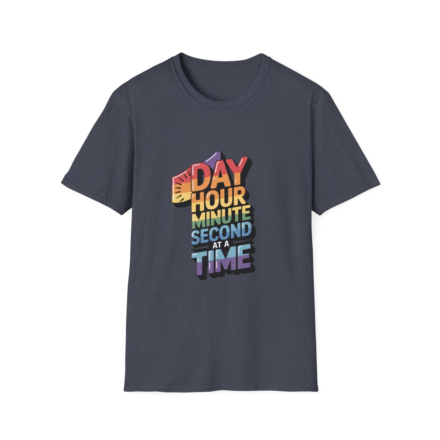 One Day One Hour - Unisex Softstyle T-Shirt - NEXT CHAPTER APPAREL