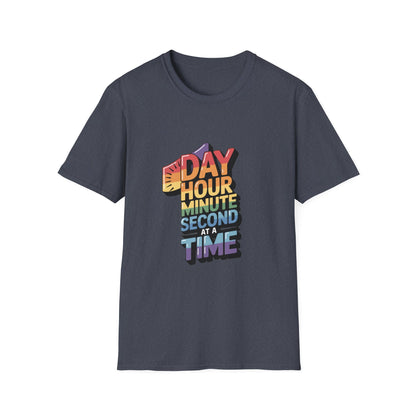 One Day One Hour - Unisex Softstyle T-Shirt - NEXT CHAPTER APPAREL