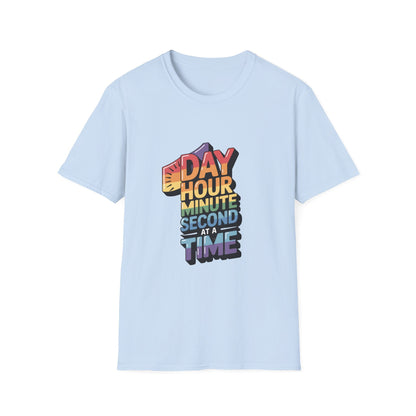 One Day One Hour - Unisex Softstyle T-Shirt - NEXT CHAPTER APPAREL