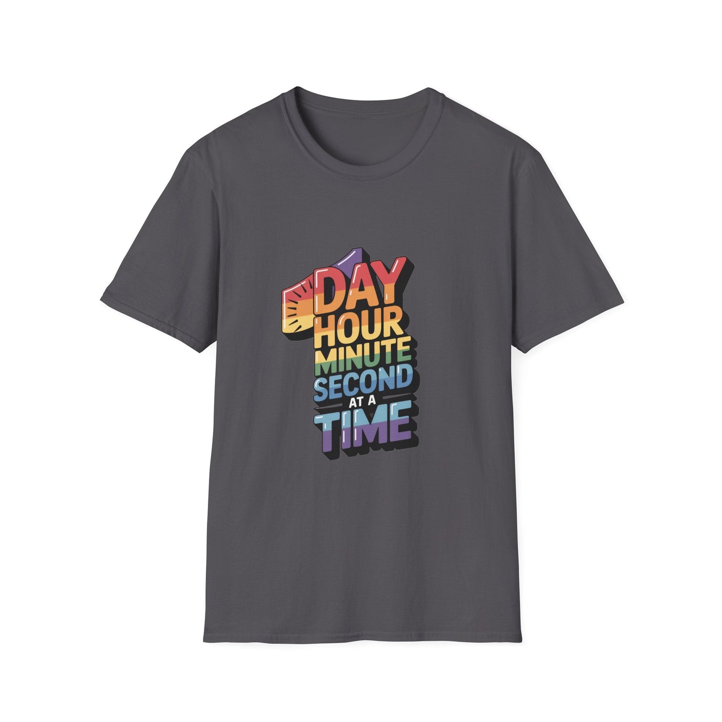 One Day One Hour - Unisex Softstyle T-Shirt - NEXT CHAPTER APPAREL