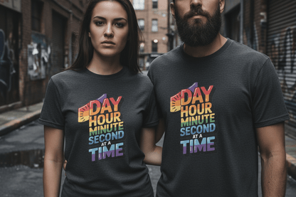 One Day One Hour - Unisex Softstyle T-Shirt - NEXT CHAPTER APPAREL