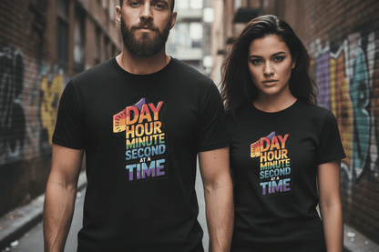 One Day One Hour - Unisex Softstyle T-Shirt - NEXT CHAPTER APPAREL