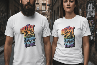 One Day One Hour - Unisex Softstyle T-Shirt - NEXT CHAPTER APPAREL