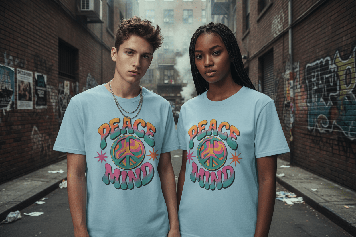 Peace Mind Unisex T-Shirt - NEXT CHAPTER APPAREL