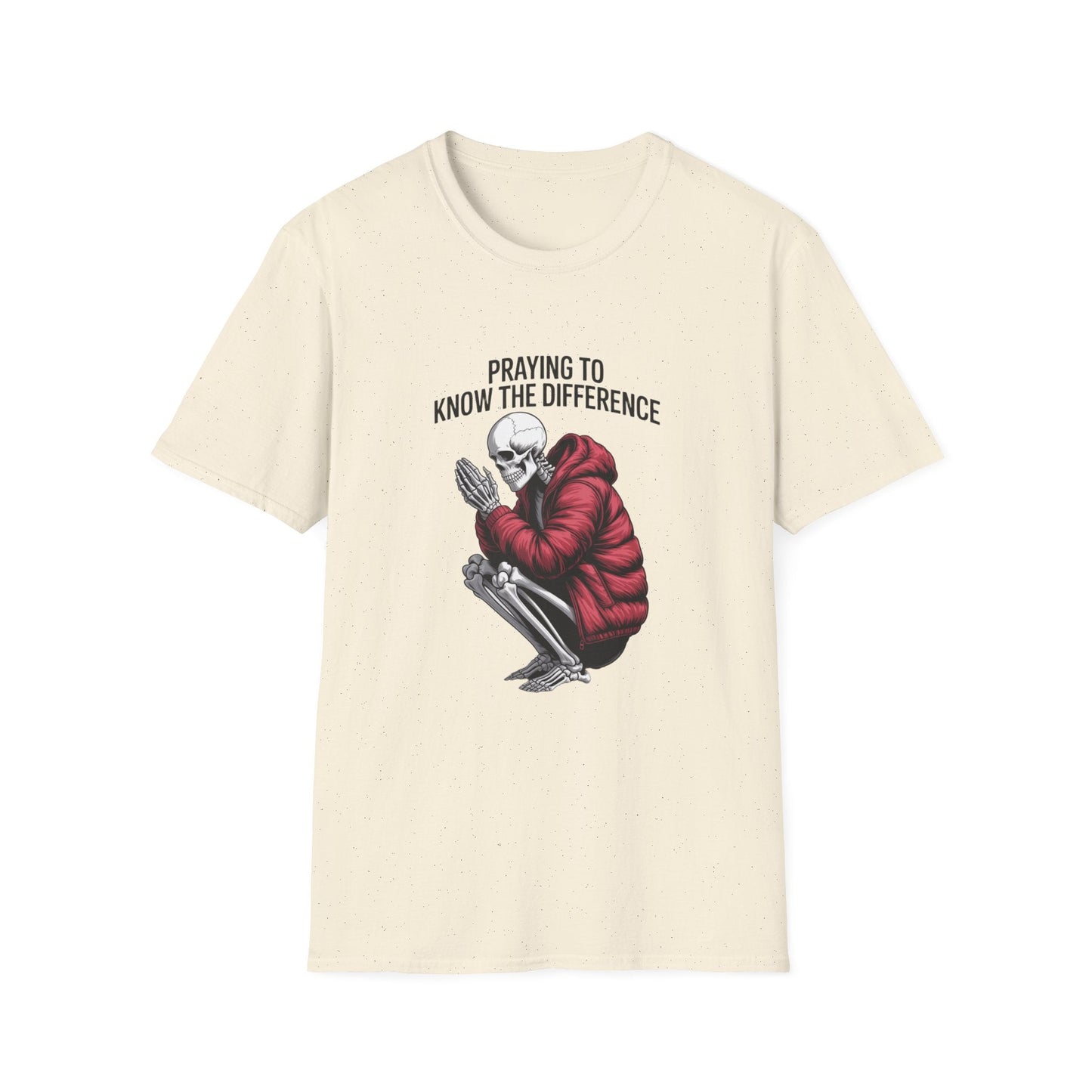 Praying to Know The Difference Unisex Softstyle T-Shirt - NEXT CHAPTER APPAREL