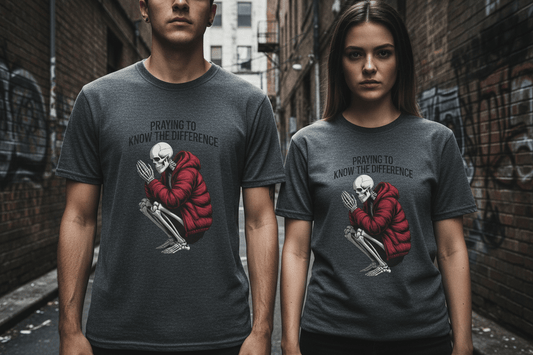 Praying to Know The Difference Unisex Softstyle T-Shirt - NEXT CHAPTER APPAREL