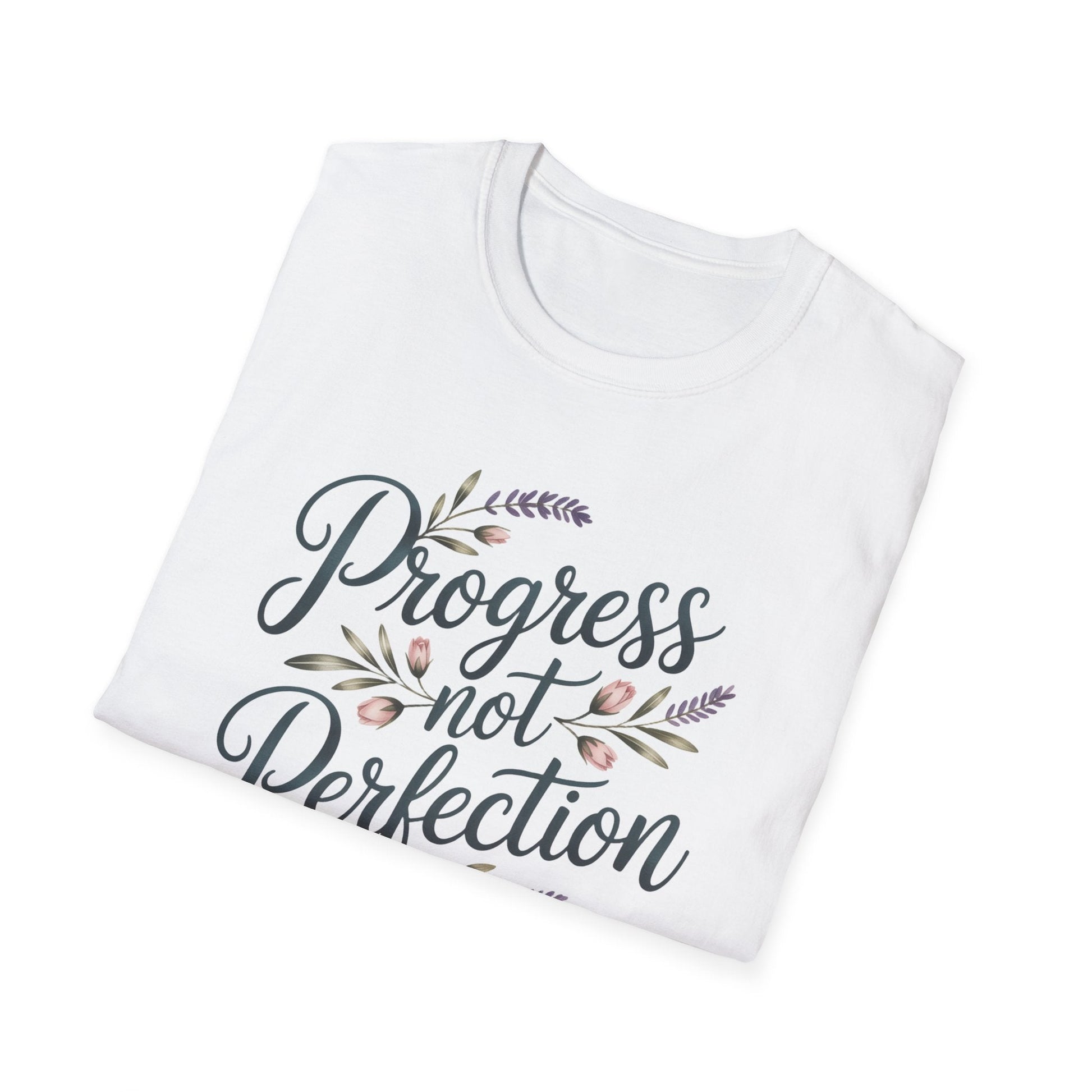 Progress not Perfection- Recovery Addiction T Shirt - NEXT CHAPTER APPAREL