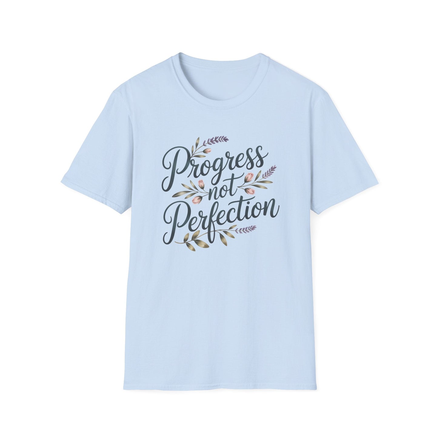 Progress not Perfection- Recovery Addiction T Shirt - NEXT CHAPTER APPAREL