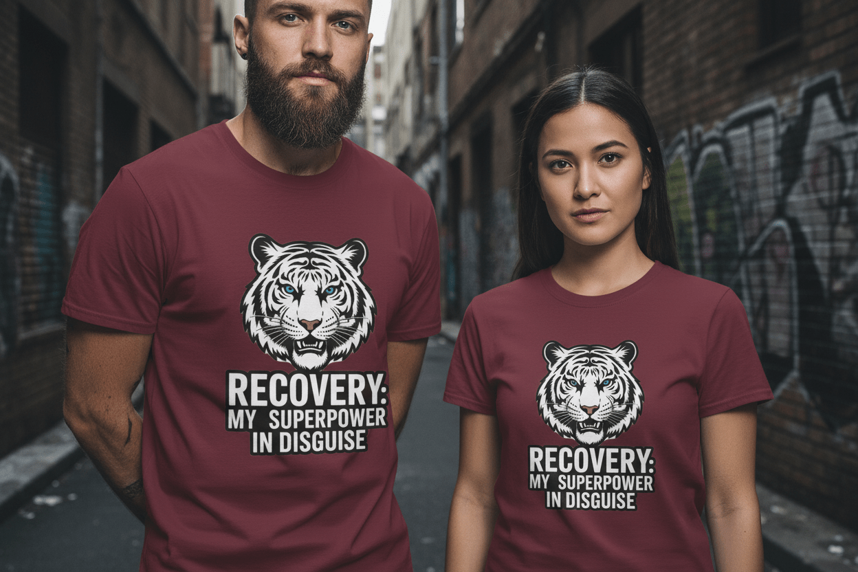 Recovery is my Superpower Unisex Softstyle T-Shirt - NEXT CHAPTER APPAREL