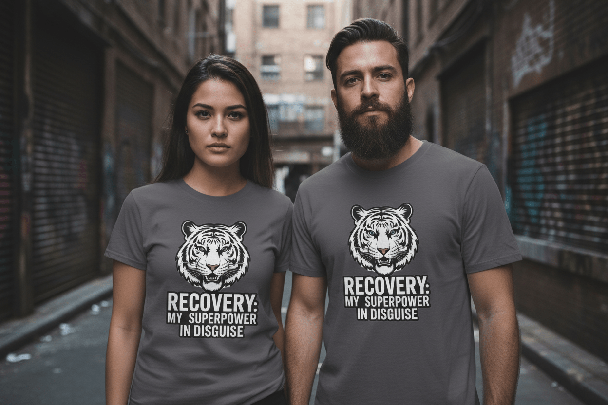 Recovery is my Superpower Unisex Softstyle T-Shirt - NEXT CHAPTER APPAREL