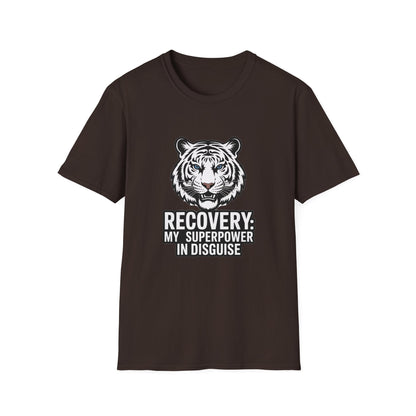 Recovery is my Superpower Unisex Softstyle T-Shirt - NEXT CHAPTER APPAREL