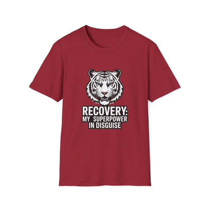 Recovery is my Superpower Unisex Softstyle T-Shirt - NEXT CHAPTER APPAREL