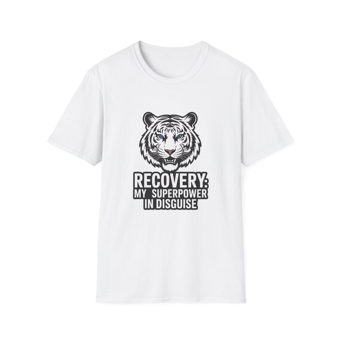 Recovery is my Superpower Unisex Softstyle T-Shirt - NEXT CHAPTER APPAREL