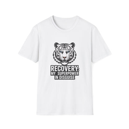 Recovery is my Superpower Unisex Softstyle T-Shirt - NEXT CHAPTER APPAREL
