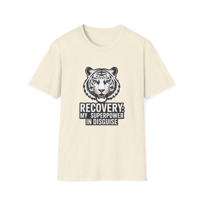 Recovery is my Superpower Unisex Softstyle T-Shirt - NEXT CHAPTER APPAREL