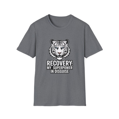 Recovery is my Superpower Unisex Softstyle T-Shirt - NEXT CHAPTER APPAREL
