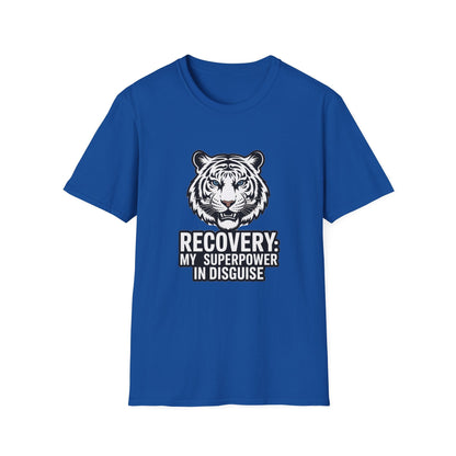 Recovery is my Superpower Unisex Softstyle T-Shirt - NEXT CHAPTER APPAREL