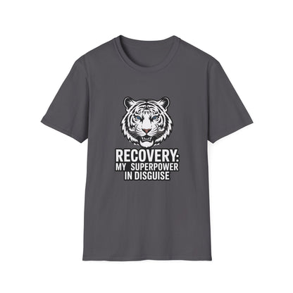 Recovery is my Superpower Unisex Softstyle T-Shirt - NEXT CHAPTER APPAREL