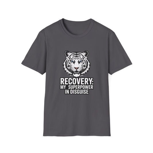 Recovery is my Superpower Unisex Softstyle T-Shirt - NEXT CHAPTER APPAREL