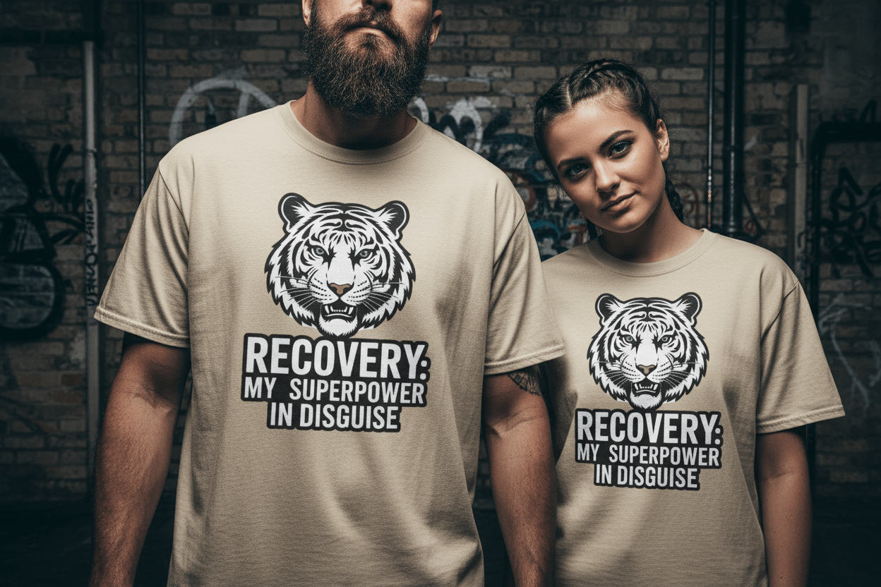 Recovery is my Superpower Unisex Softstyle T-Shirt - NEXT CHAPTER APPAREL