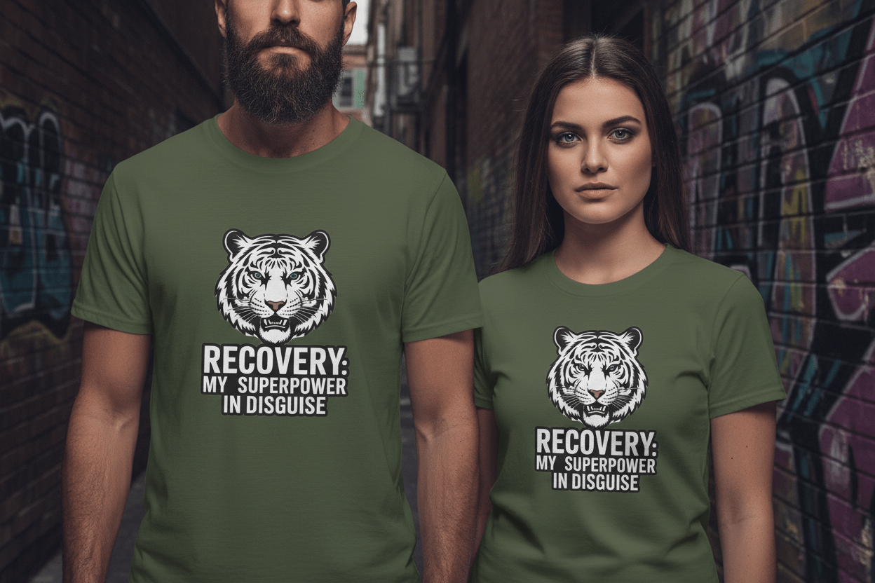 Recovery is my Superpower Unisex Softstyle T-Shirt - NEXT CHAPTER APPAREL