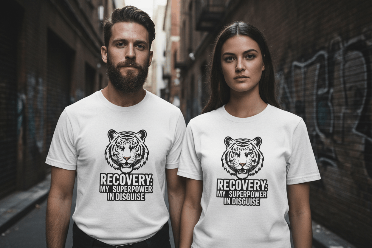 Recovery is my Superpower Unisex Softstyle T-Shirt - NEXT CHAPTER APPAREL