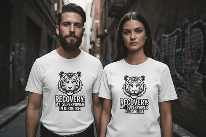 Recovery is my Superpower Unisex Softstyle T-Shirt - NEXT CHAPTER APPAREL