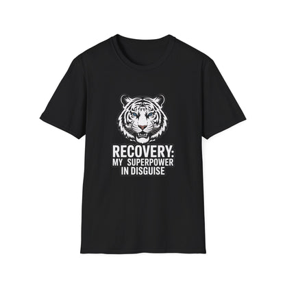 Recovery is my Superpower Unisex Softstyle T-Shirt - NEXT CHAPTER APPAREL