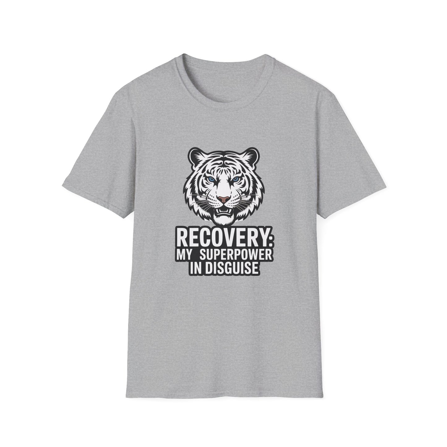 Recovery is my Superpower Unisex Softstyle T-Shirt - NEXT CHAPTER APPAREL