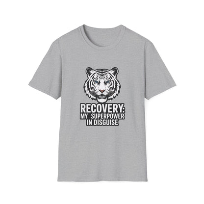 Recovery is my Superpower Unisex Softstyle T-Shirt - NEXT CHAPTER APPAREL