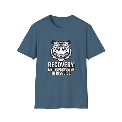 Recovery is my Superpower Unisex Softstyle T-Shirt - NEXT CHAPTER APPAREL