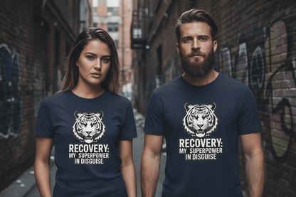 Recovery is my Superpower Unisex Softstyle T-Shirt - NEXT CHAPTER APPAREL
