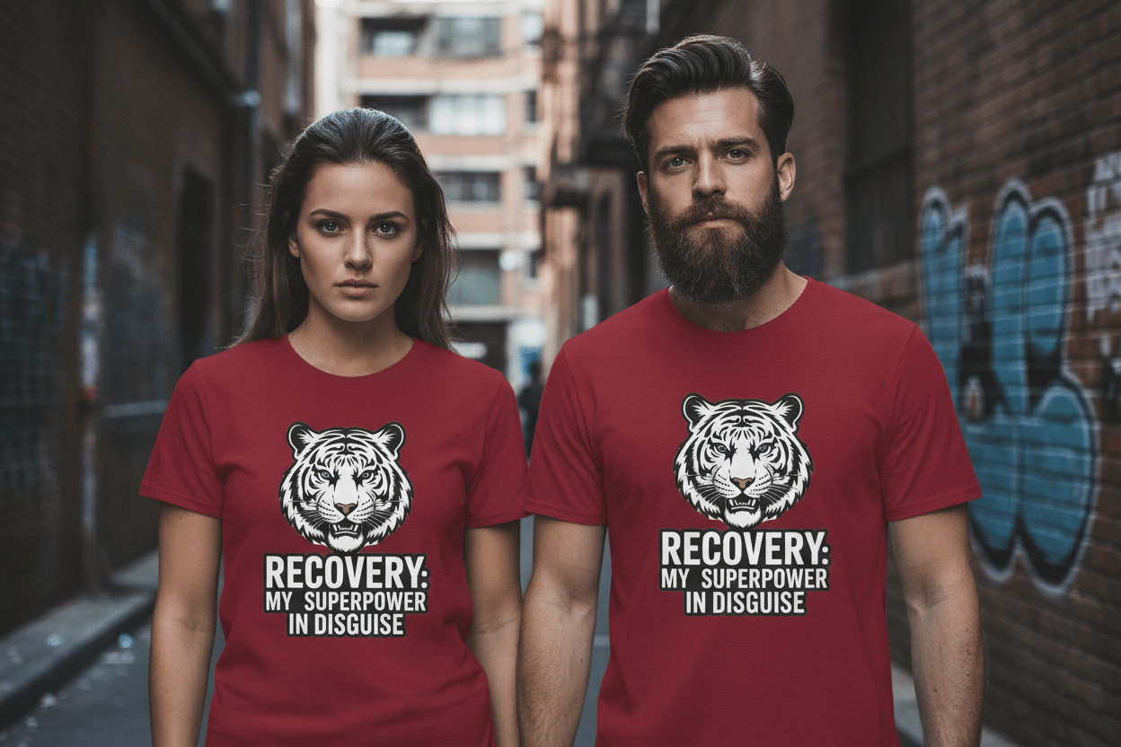 Recovery is my Superpower Unisex Softstyle T-Shirt - NEXT CHAPTER APPAREL